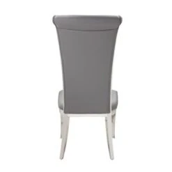 Somette Juliet Tall Rolled Back Side Chair, Set Of 2 - Grey -Gourmet Interiors d87b8dd3 ea4c 419f a596 6a45c971b930