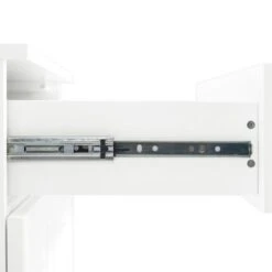 Stanton 2Pc Glass Door Pantry Set - 14.5"x47.5"x78" - White -Gourmet Interiors d9bbc5e0 e5f1 490b 9659 1cf4ce52f72e