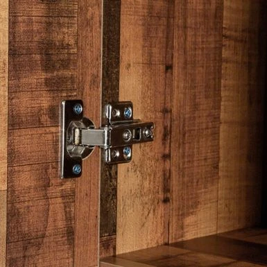 70.87" Tall Wardrobe& Kitchen Cabinet, With 6-Doors, 1-Open Shelves And 1-Drawer For Bedroom,Walnut - Natural 18 70.87" Tall Wardrobe& Kitchen Cabinet, With 6-Doors, 1-Open Shelves And 1-Drawer For Bedroom,Walnut - Natural - Image 16