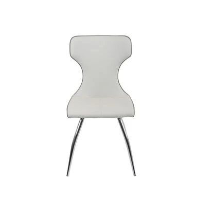 Somette Shrada Contemporary Side Chair With Bucket Seat, Set Of 4 - Set Of 4 - Gray - Dining Height 4 Somette Shrada Contemporary Side Chair With Bucket Seat, Set Of 4 - Set Of 4 - Gray - Dining Height - Image 2