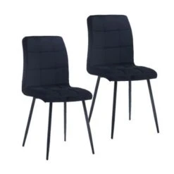 Porthos Home Pacie Velvet Dining Room Chairs (Set Of 2) - Green -Gourmet Interiors dd1008ea cbdf 486c 9eba bdf979978e0f