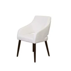 Abbyson Mansell Linen Upholstered Dining Chair - Single - Dark Blue -Gourmet Interiors de812bd8 5455 4bc9 b944 b033f2873976