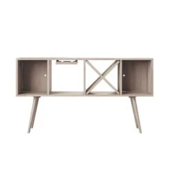 Carson Carrington Shorewood Mid-Century Modern Wood Sideboard - White Wash Finish -Gourmet Interiors de816b0a 0a6d 4709 8feb 142e5fa3d161