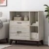 Rattler Indoor 2 Drawer Cabinet By Christopher Knight Home - Sanremo Oak + Wenge -Gourmet Interiors decd4743 1e1a 4e2b b06c 66578ece899e