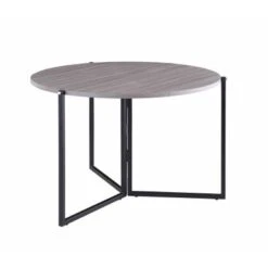 Somette Round Foldaway Dining Table - Matte Grey 17 Somette Round Foldaway Dining Table - Matte Grey -Gourmet Interiors df5a202e d858 4560 8cae a5d4aac65180