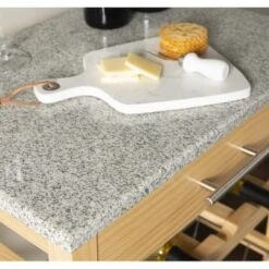 The Gray Barn Natural And Granite Top Island Cart - Granite/Marble/Glass -Gourmet Interiors df6b5a7a 50f6 4fe1 a396 614dec1ace26