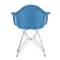 Porthos Home Upholstered Dining Armchairs W/ Metal Legs (Set Of 2) - Blue 31 Porthos Home Upholstered Dining Armchairs W/ Metal Legs (Set Of 2) - Blue -Gourmet Interiors dfa60e21 2828 4528 8e16 7953b97e884c