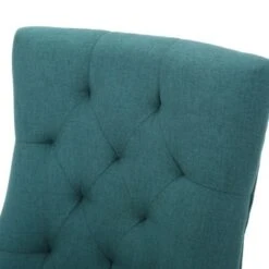 Cheney Contemporary Tufted Dining Chairs (Set Of 2) By Christopher Knight Home - 21.50" L X 25.00" W X 36.00" H - Deep Red/Dark Brown 35 Cheney Contemporary Tufted Dining Chairs (Set Of 2) By Christopher Knight Home - 21.50" L X 25.00" W X 36.00" H - Deep Red/Dark Brown -Gourmet Interiors dfb14236 fd37 43a3 b609 5329ae62b888