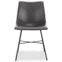 Poly And Bark Paxton Dining Chair (Set Of 2) - Grey -Gourmet Interiors dfc4e9ee 6d3a 4a71 9dbe e92bdc940407