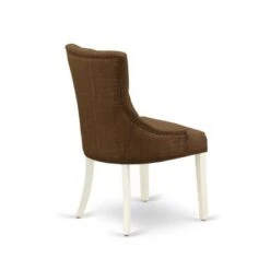 East West Furniture Dining Table Set - Butterfly Leaf Dining Table And Wooden Padded Chairs (Color & Pieces Options) - NOFR5-LWH-18 -Gourmet Interiors e12ec71b c813 498e 80c0 4bb00ce7054c