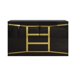 Prestige 55" Sideboard - Black -Gourmet Interiors e1707197 59dc 44e2 bb17 a8005dd27548