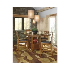 Ralene Rectangular Dining Room Counter Extension Table -Gourmet Interiors e1cdead8 7bf5 4e5d b597 d955c80a9f61