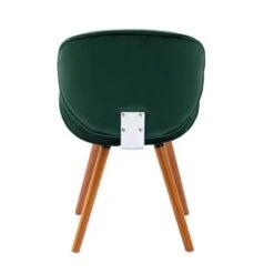 Porthos Home Vigo Dining Chair, Velvet Seat & Back, Beechwood Legs - Green -Gourmet Interiors e20236ad 608a 47f4 9dfb b964ed6fd707