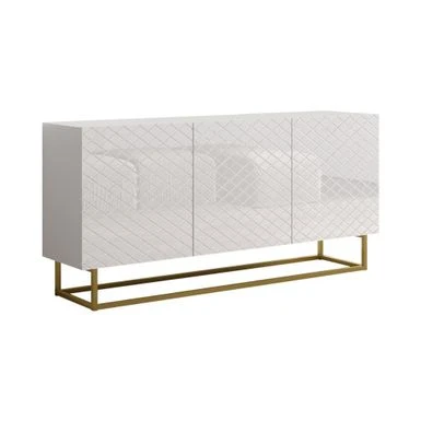 Lattice 02 63" Sideboard - Black 9 Lattice 02 63" Sideboard - Black - Image 7