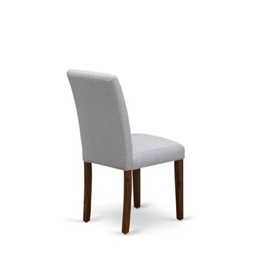 Modern Dining Table Set - Dining Chairs With Fabric Seat & Wood Dining Table - Antique Walnut Finish (Pieces Options) - CNAB7-N8-05 14 Modern Dining Table Set - Dining Chairs With Fabric Seat & Wood Dining Table - Antique Walnut Finish (Pieces Options) - CNAB7-N8-05 - Image 12