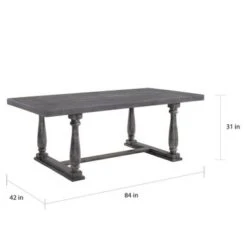 Acme The Gray Barn Martell Weathered Grey Oak Dining Table 14 Acme The Gray Barn Martell Weathered Grey Oak Dining Table -Gourmet Interiors e265ab1a fde1 4313 9041 0ec476d23e94