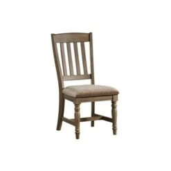 Balboa Park Roasted Oak Chairs With Cushion Seat (Set Of 2) -Gourmet Interiors e27df459 ece2 40ca 88d0 fb1d966a4933