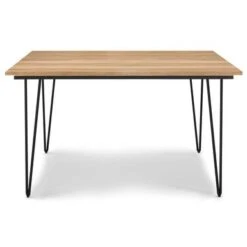 WYNDENHALL Moreno Industrial Mango Wood Dining Table - 42 Inches Wide -Gourmet Interiors e2ec9e75 9b55 4259 938f a623b5637588