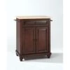 Crosley Cambridge Wood Top Portable Kitchen Island/Cart - 18"d X 31"w X 35"h - Brown - Wood - Portable 2 Crosley Cambridge Wood Top Portable Kitchen Island/Cart - 18"d X 31"w X 35"h - Brown - Wood - Portable -Gourmet Interiors e363ecd6 db68 4ff4 9934 9fc6cb9db16e