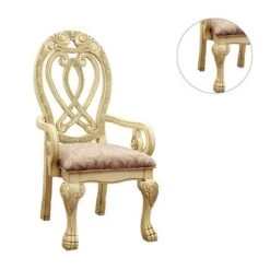 Set Of 2 Dining Arm Chairs - Cherry -Gourmet Interiors e390bbbd 470b 4e2f 985c cdb1d62a46e0