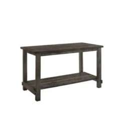 ACME Martha II Counter Height Table In Weathered Gray