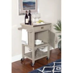 Schley Apartment Cart Grey -Gourmet Interiors e4643f6a 21b1 47e8 926e b85dd5d788c6
