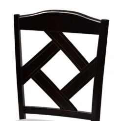 Copper Grove Monongahela Contemporary Fabric Dining Chair Set - Brown -Gourmet Interiors e4730219 0162 4b64 88ea 1464eef84631