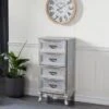 Gray Wood Intricately Carved Vintage Cabinet - Grey - Dresser -Gourmet Interiors e77170dd c949 4395 b13c 573b9eb2333c