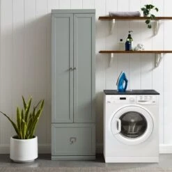 Harper Convertible Pantry Closet - 12.5" X 22" X 74" - Gray -Gourmet Interiors e77eff36 b033 4216 ae41 a93968acf23b