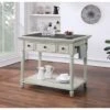 Nottingham Kitchen Island - Stationary - Antique White -Gourmet Interiors e7dfb810 201b 4298 97a1 b1298f155af3