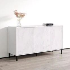 Marmo 150 Sideboard - White -Gourmet Interiors e9598223 9bde 424d 9d65 bc3c2968f135