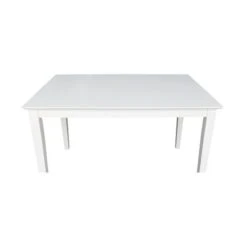 The Gray Barn Fairy Glen Solid Wood Fixed Top Table With Shaker Legs - Weathered Gray -Gourmet Interiors ecc28d4c 60e4 435e a6c6 cc9fa8f56b65