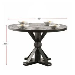 Metal And Wood Dining Table In Antique Black - Rectangular - Antique Black -Gourmet Interiors ed41e6ff af7d 458a 8ff0 8f636e7c6b8a