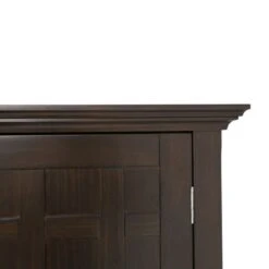 WYNDENHALL Freemont SOLID WOOD 54 Inch Wide Transitional Sideboard Buffet And Wine Rack - 54 W X 17 D X 36 H - Tobacco Brown -Gourmet Interiors edb0e30b efbb 4f01 a8c4 cbcae273cbb1