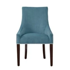 Julianna Upholstered Dining Chair By Greyson Living - Smoke/Snow -Gourmet Interiors edf3629e 8692 4fab 8965 41a9c53d76fe
