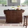 Eleanor Black Granite Top Kitchen Island - Portable - Wood -Gourmet Interiors ee0d69ea cad1 4b94 956d 8fa4475c8bc3