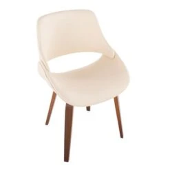 Carson Carrington Svellingen Mid-Century Modern Cross Frame Bent Wood Chair (Set Of 2) - Cream Faux Leather 32 Carson Carrington Svellingen Mid-Century Modern Cross Frame Bent Wood Chair (Set Of 2) - Cream Faux Leather -Gourmet Interiors eeba40c0 9261 4a1d afc0 b1ecdbffb0d8