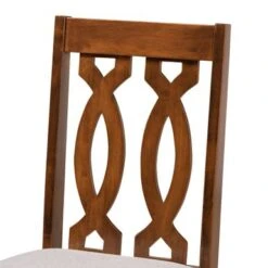 Baxton Studio Cherese Modern And Contemporary 5-Piece Wood Dining Set - Grey -Gourmet Interiors ef18f45d 94b4 4532 a385 aa20b7cb3d65