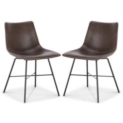 Poly And Bark Paxton Dining Chair (Set Of 2) - Grey -Gourmet Interiors ef66f0a6 1cf6 4461 b36b 481e9b9c9737