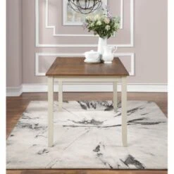 West Lake 66" 7-pc. Dining Table Set - Antique Natural Top -Gourmet Interiors efb894c8 fe32 48f2 b39f d3b0b5f34eb7