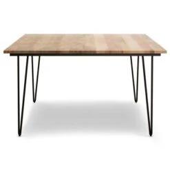 WYNDENHALL Moreno Industrial Mango Wood Dining Table - 42 Inches Wide -Gourmet Interiors efe96ec9 7368 40d7 a3d4 6faaca0bc875