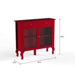 Copper Grove Rawdon Glass Front Buffet/Sideboard - Black -Gourmet Interiors effc6efd d06a 49b0 9035 cc9170273bec