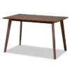 Baxton Studio Britte Mid-Century Modern Transitional Rectangular Wood Dining Table - Rectangular - 4
