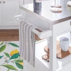 Schley Kitchen Cart White -Gourmet Interiors f268e3ca efea 418d a821 8033a2f22984