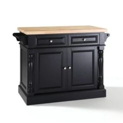 Oxford Kitchen Island W/X-Back Stools - With Seating - Black - Granite 17 Oxford Kitchen Island W/X-Back Stools - With Seating - Black - Granite -Gourmet Interiors f2b949f9 9970 45bb 88f9 5857a40cd675