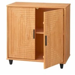 Simple Living Messina 2-Door Cabinet - Natural Pine -Gourmet Interiors f2db14d7 a494 4706 bac1 b47053ece07a