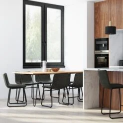 WyndenHall Adrienne Mid Century Modern Dining Chair (Set Of 2) - 21.26" D X 20.47" W X 30.31"H - Distressed Brown 33 WyndenHall Adrienne Mid Century Modern Dining Chair (Set Of 2) - 21.26" D X 20.47" W X 30.31"H - Distressed Brown -Gourmet Interiors f4e0f095 5c8e 4f20 8dc8 85182aa39d41