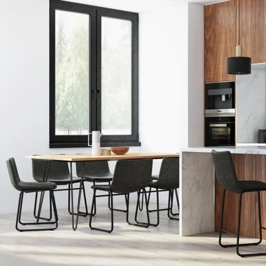 WyndenHall Adrienne Mid Century Modern Dining Chair (Set Of 2) - 21.26" D X 20.47" W X 30.31"H - Distressed Brown 14 WyndenHall Adrienne Mid Century Modern Dining Chair (Set Of 2) - 21.26" D X 20.47" W X 30.31"H - Distressed Brown - Image 12