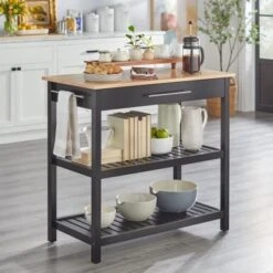 Simple Living Roberta Kitchen Island - Midnight Blue 17 Simple Living Roberta Kitchen Island - Midnight Blue -Gourmet Interiors f68d9a39 dadb 4076 8a0b 30f58a2ae9a6