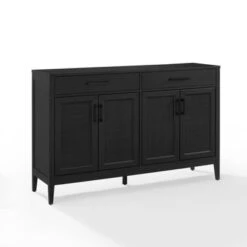 Milo Sideboard - 15.75"x56"x36" - 15.75"x56"x36" - Black -Gourmet Interiors f723b8dc 4f99 4d76 b5d2 e85495b5ccf9